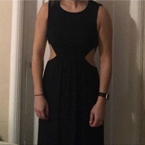 BCBG MAXAZRIA Black Long Dress